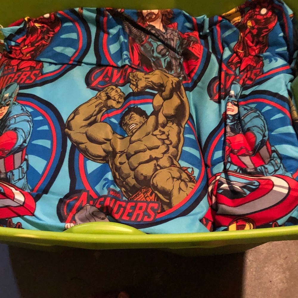 Marvel Avengers Blue and Red pillow